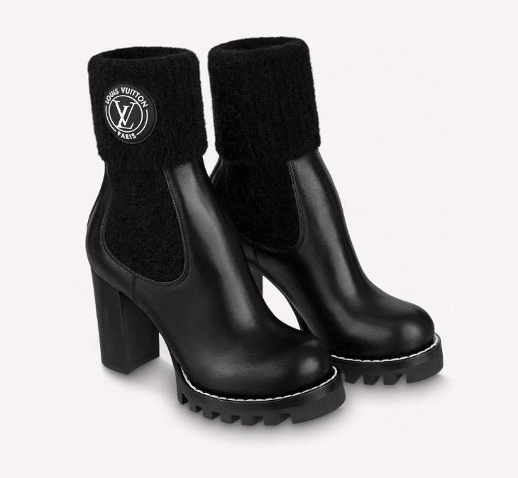 &coco -Star Trail wool heel height ：9.5cm， Base thickness 2cm Calfskin item:B-X198J2109